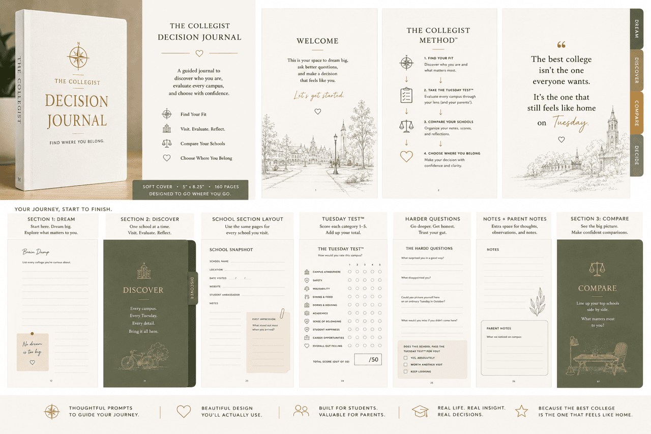 The Decision Journal — cover mockup